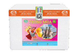 Tôm Sú Gia Hóa Trúng Mùa Thung tom st truoc