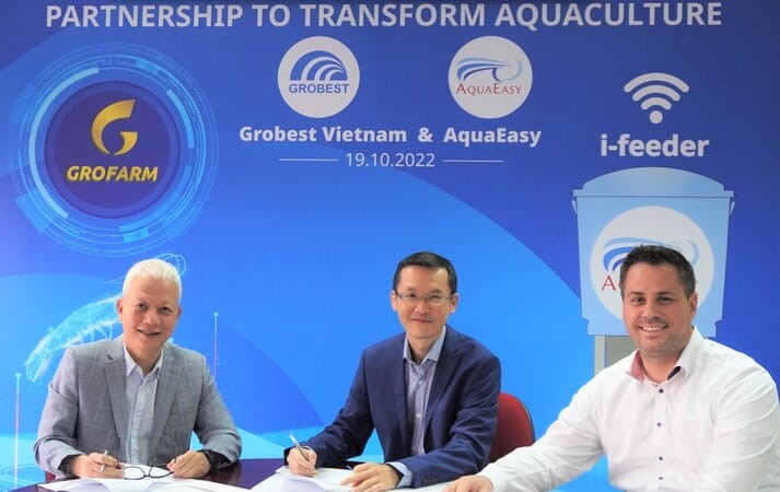 Grobest và AquaEasy ký thỏa thuận hợp tác mới