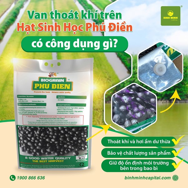 Nhận Diện Hạt Sinh Học Phú Điền Thứ Thiệt - Sản Phẩm Chính Hãng hat sinh hoc phu dien van thoat khi