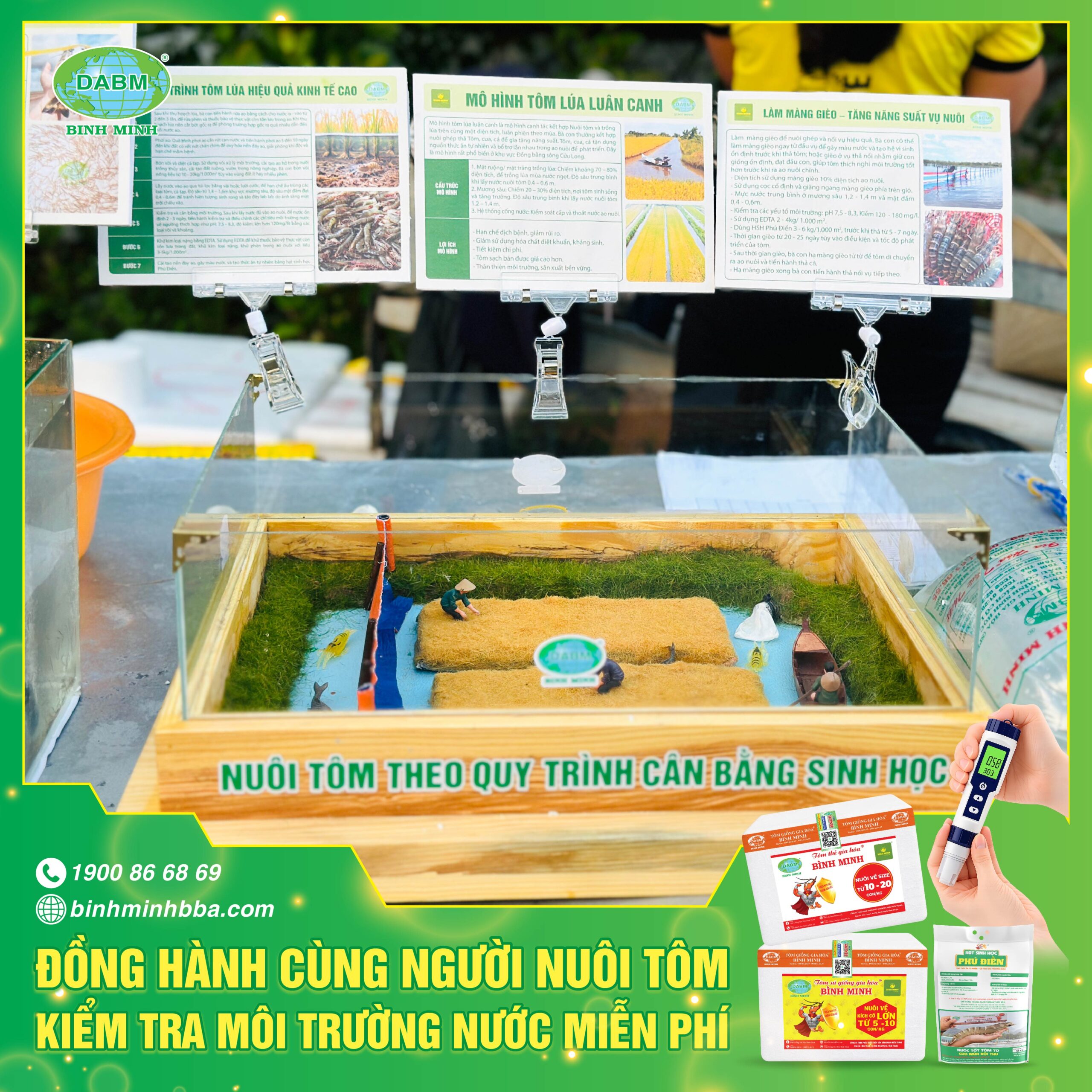 Mô hình nuôi ghép trên ao lúa