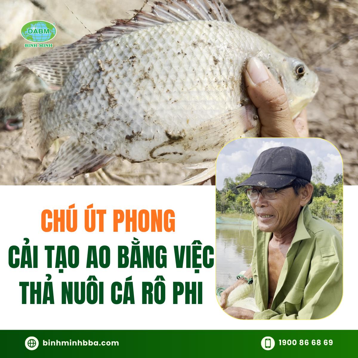 Ảnh: Hộ nuôi Chú Út Phong 